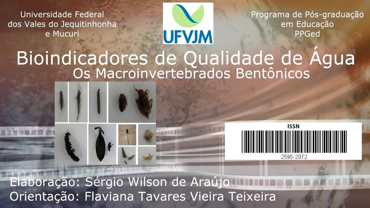 Bioindicadores de Qualidade de Água - Os macroinvertebrados Bentônicos
