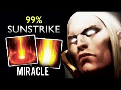 Miracle- Invoker is Back - Too Ez SunStrike Master 99% Amazing Dota 2