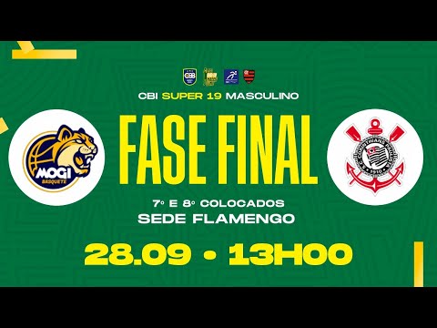 Mogi Basquete (SP) X SESI Franca Basquete (SP) - CBI SUPER 19 - DISPUTA 7° ao 8° - (28/09/25)