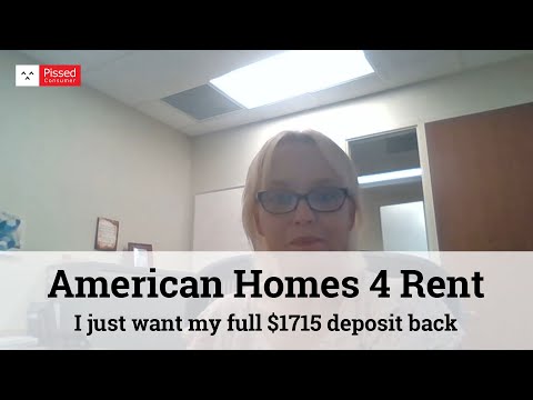 American Homes 4 Rent - Bogus charges requring them to keep my deposit and then charge $967 more