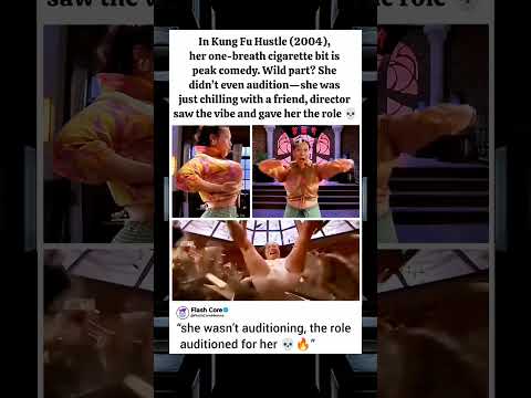 In Kung Fu Hustle (2004), her one breath cigarette gag is one of the best visual...