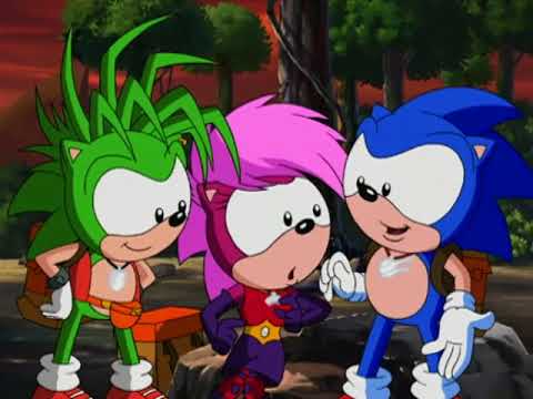 Sonic Underground - Getting To Know You and Six is a Crowd | Sonic Full Episodes | Videos For Kids