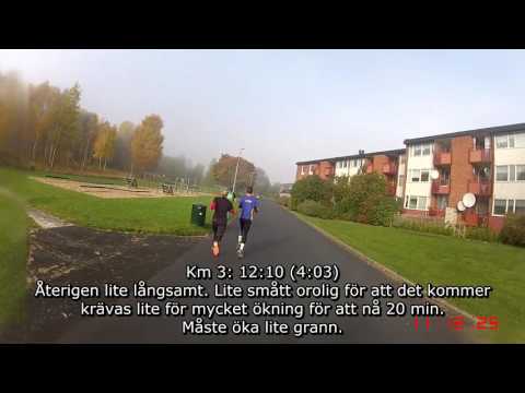 Hostruset 2015 - 5 km (Löparperspektiv, kort)