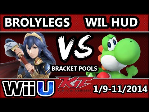 KiT 15 - Wil HUD (Yoshi, Duck Hunt) Vs. GG Brolylegs (Lucina) SSB4 Bracket Pools - Smash 4 Wii U