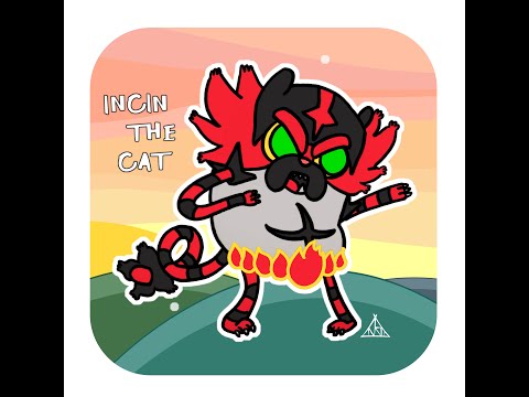 INCIN the CAT [Incineroar x Adventure Time (Jake the Dog)]