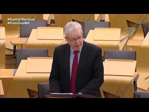 Debate: Scottish Elections (Franchise and Representation) Bill - 28 November 2019