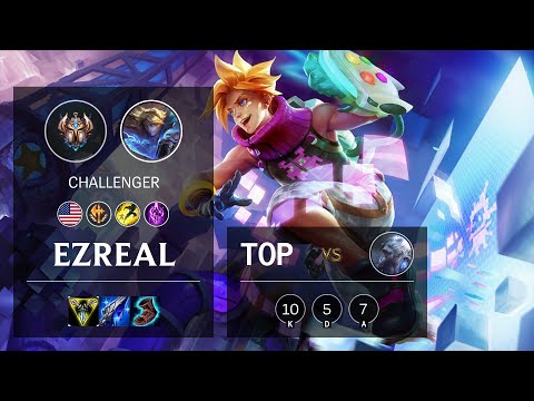 Ezreal Top vs Volibear - NA Challenger Patch 10.12