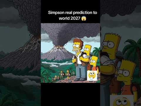 simpson real prediction to world 2027  #trending #shorts #2027
