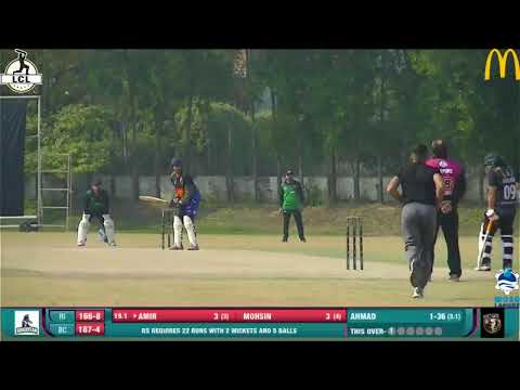 LCL-31 SUNDAY (C) MATCH #07 BLACK CAPS VS ROADISTAN