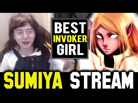 SUMIYA the Best Invoker GIRL | Sumiya Stream Moment #539