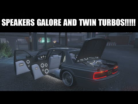 GTA 5 - Lowriders DLC - Primo Build!! Speakers, Rolls And Hydraulics!!