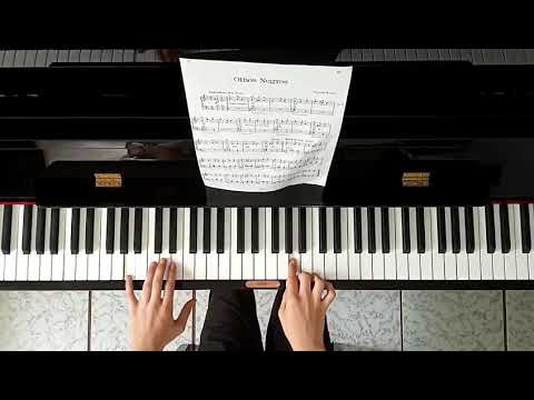 Olhos Negros Música Piano