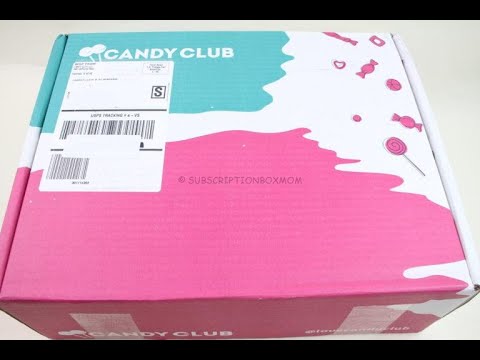 Candy Club April 2019 Candy Box Unboxing/Tasting + $12 Coupon Code