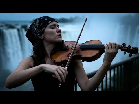 Emotional Relaxing Music at Iguazu Falls | Piano & Violin for Deep Sleep, Study, Stress Relief