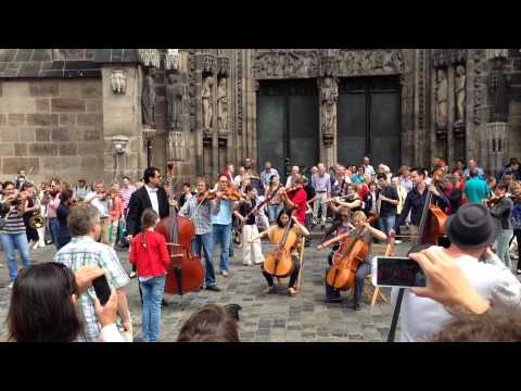 Flashmob Nuremberg June 2014 - Ode an die Freude