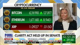 Lummis Joins Mornings with Maria on Fox Business to talk Clarity Act and Trump Senate visit