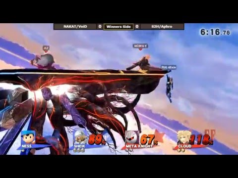 2GGT: EE Saga - NAKAT/VoiD Vs. S2H/Aphro Winners Side - Smash Wii U