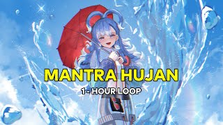 Kobo Kanaeru - mantra hujan ( Gustixa Remix ) ( 1 Jam/1 - Hour Loop )【 Lirik / Lyrics 】