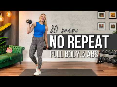 FIRE 🔥 FINISHERS | 20 min NO REPEAT Full Body & Abs Strength Training