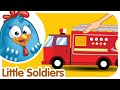 Lottie Dottie Chicken UK Little Soldiers Song Nursery Rhymes For Kids