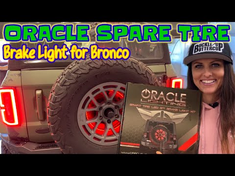 Oracle Spare Tire Brake Light Install for 2021+ Ford Bronco