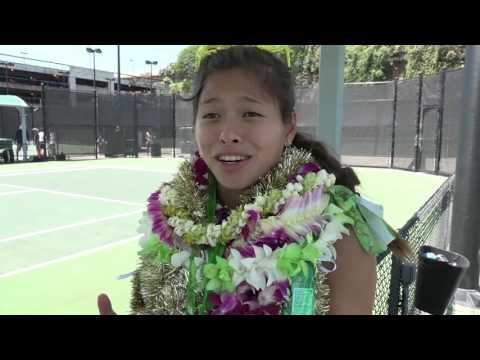 Hawaii Women's Tennis Senior Day 2017