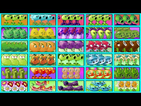 Tournament Random 30 Best Plants Battlez - Who Will Win? - PvZ 2 Team Plant vs Team Plant
