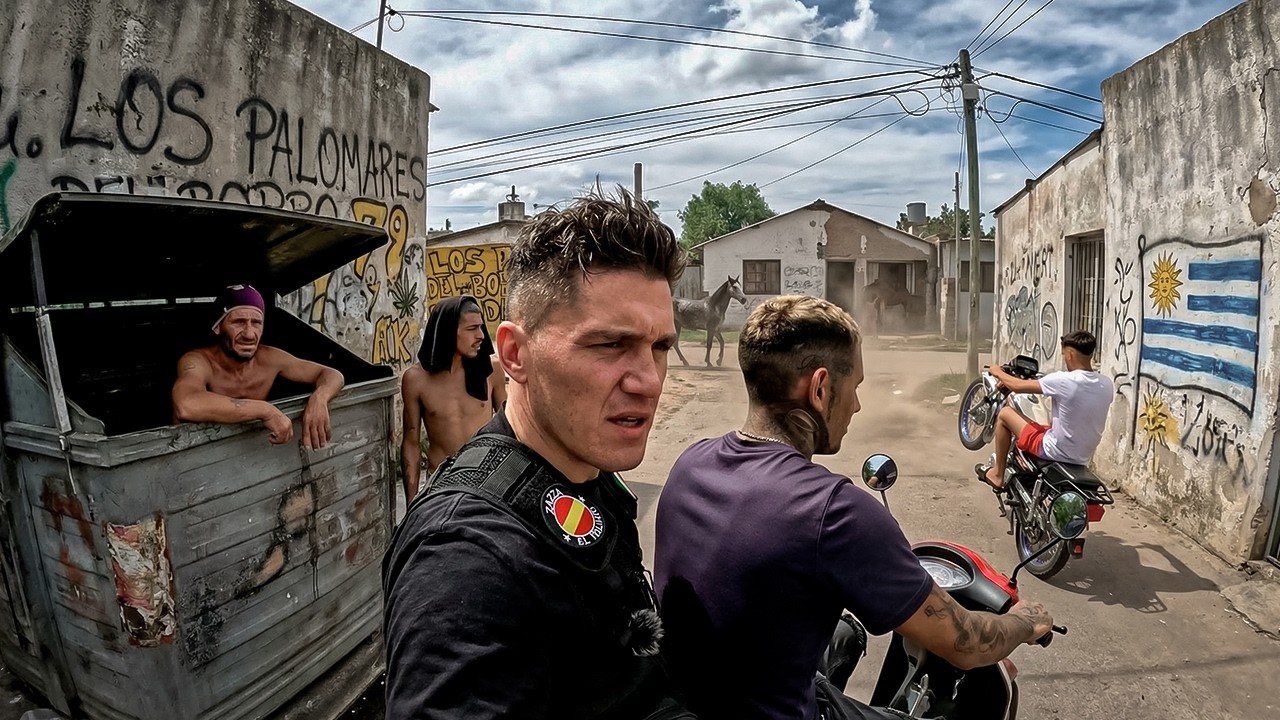 SOLO en EL BARRIO DE LOS TIR0TE0S de URUGUAY 🇺🇾