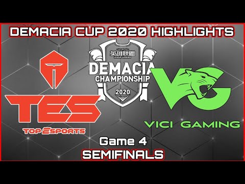 Demacia Cup TES x VG Highlights Game 4 | Demacia Cup 2020 TES x VG Highlights Game 4