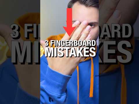 3 main fingerboard mistakes😱 Are you making them?👇🏼#fingerboarding #tutorial #sorts