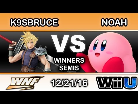 WNF 4.8 - K9sBruce (Cloud) Vs. TCZ KZN | Noah (Kirby) Winners Semis - Smash Wii U