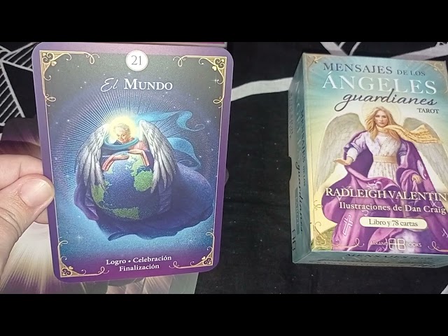 Vídeo relacionado con Mensajes de los Ángeles guardianes Tarot: Libro y 78 cartas.