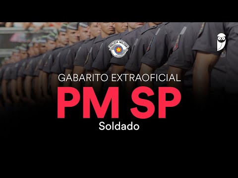 Gabarito Extraoficial PM SP - Soldado