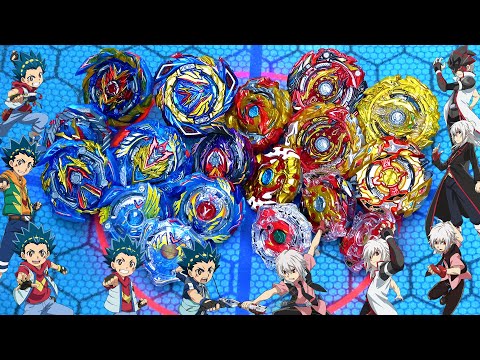 OMG EPIC EVOLUTION BATTLE - Valkyrie vs Spriggan | Beyblade Burst Team Battle