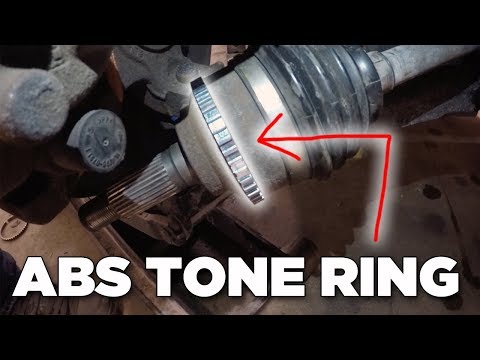How To Install ABS Tone Ring | Ford Escape
