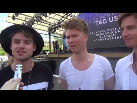 ESCKAZ in Stockholm: Lighthouse X (Denmark) meet fans in Eurovillage