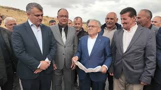 BAŞKAN BÜYÜKKILIÇ’TAN TOMARZA’YA HİZMET ÇIKARMASI