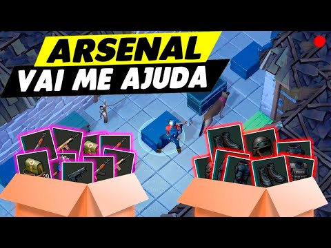 PEGUEI ARSENAL LOUCO DE TOP NA INVASÃO - Last Day On Earth