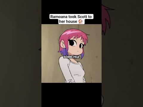 Ramona took Scott to her house 🏠- Scott pilgrim takes off #scottpilgrimtakesoff #anime #scottpilgrim