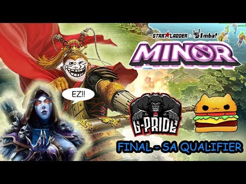 OVERPOWER!! Gorillaz Pride VS Team Anvorgesa Highlights - Final SA Qualifier SL Imba TV Minor 2019