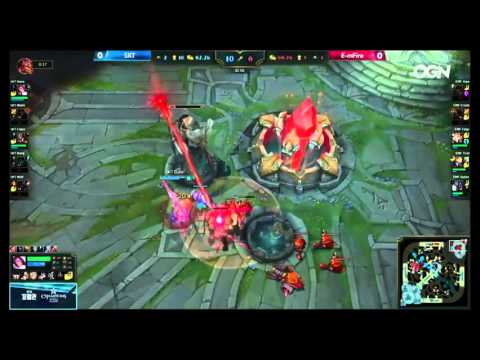 SKT vs EMF   Game 1 Highlights   LCK Champions 2016