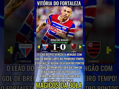 Deu Fortaleza #brasil #futebol #flamengo #palmeiras #santos #fortaleza #cruzeiro #mirassol #saopaulo
