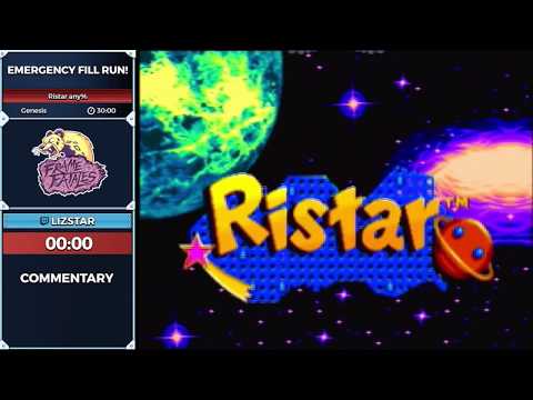Ristar by Lizstar in 31:18 - Frame Fatales May 2019