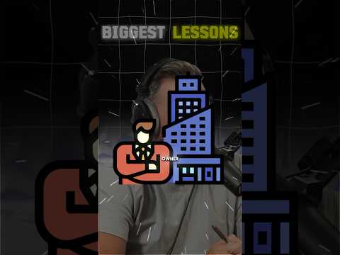 What are some of the biggest lessons learned as a business owner?