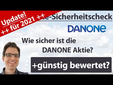 Danone Aktienanalyse – Update 2021: Wie sicher ist die Aktie? (+günstig bewertet?)