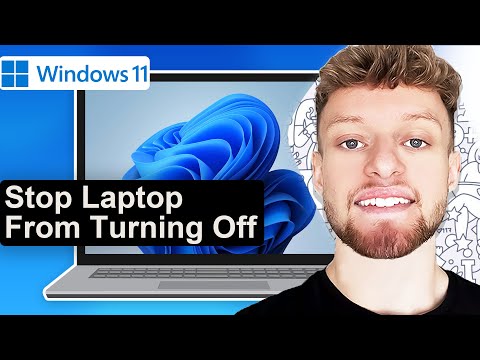 How To Stop Laptop From Turning Off By Itself When Idle - Windows 11 Tutorial