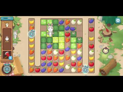 We Bare Bears Match3 Repairs Level 187 - No Boosters