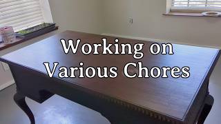 Working on Various Chores