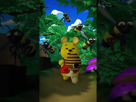 Winnie-the-bear. Honey Run.