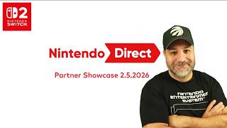 Nintendo Direct: Partner Showcase 2.5.2026 LIVE REACTION Watch Party